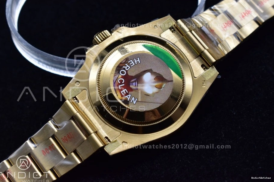 116618 VR Black Steel Best YG Plated LN Ceramic 1:1 Edition UrbanStyle Clean Submariner 465 904L 0212